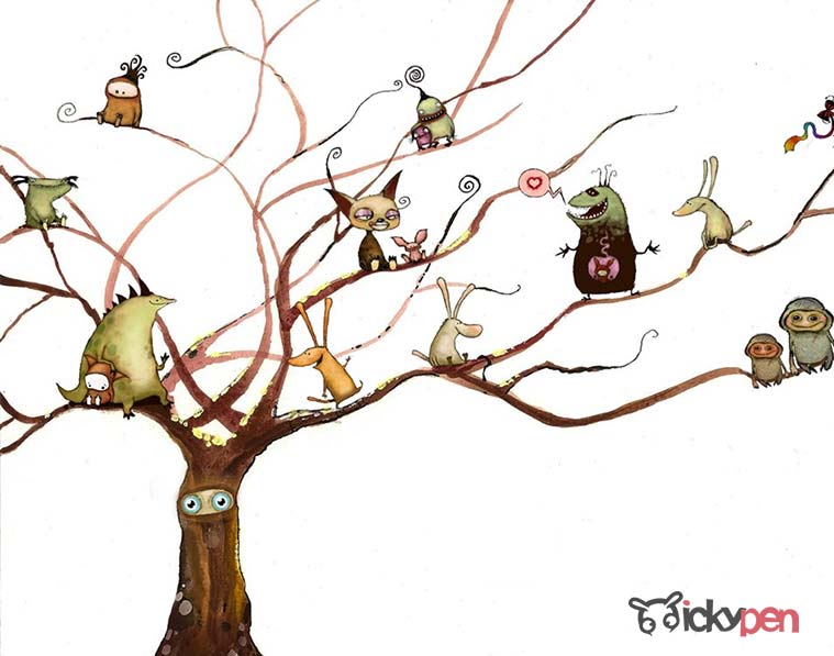 Amazing Tree Illustration