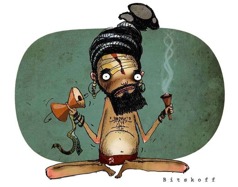 A Yogi Illustration