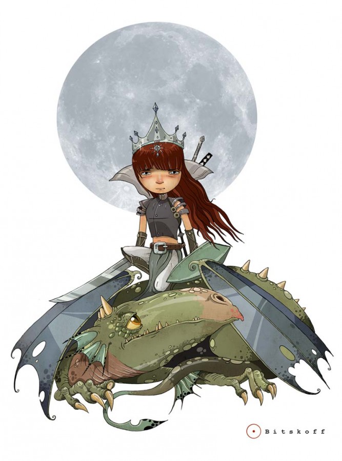 A Girl and Her Dragon
