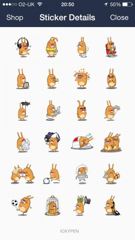 Ickypen Icky Rabbits