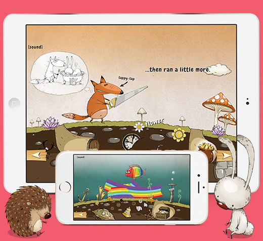 Icky Mr. Fox and The Rainbow - IckyPen