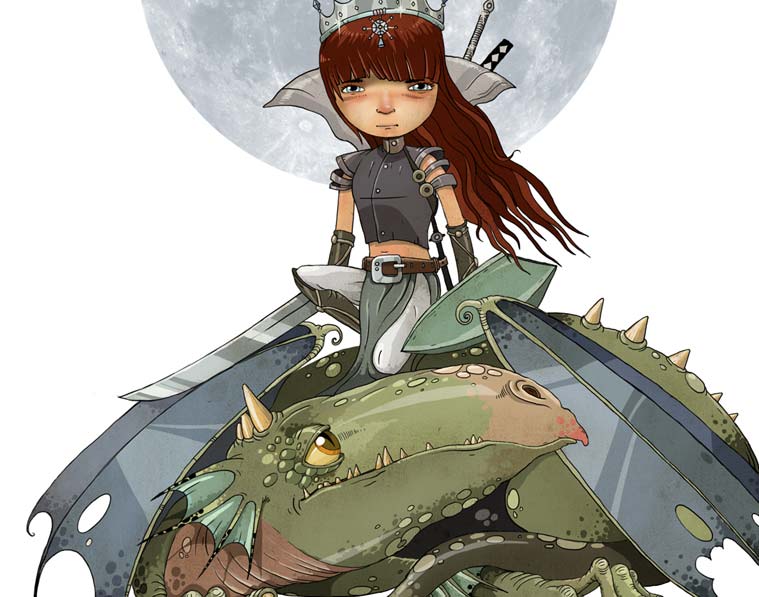 A Girl and Her Dragon