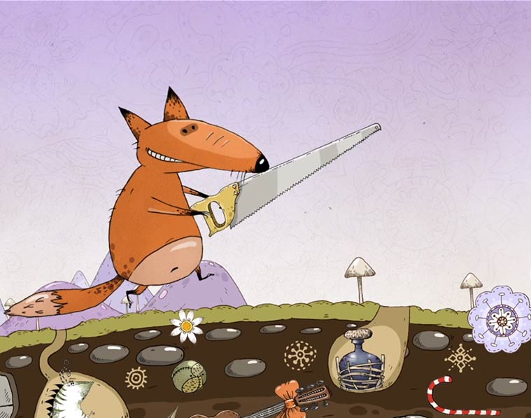 Icky Mr Fox and the Rainbow Teaser